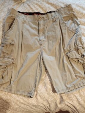 Men's Cargo Shorts in Light Khaki - Rugged Everyday Utility